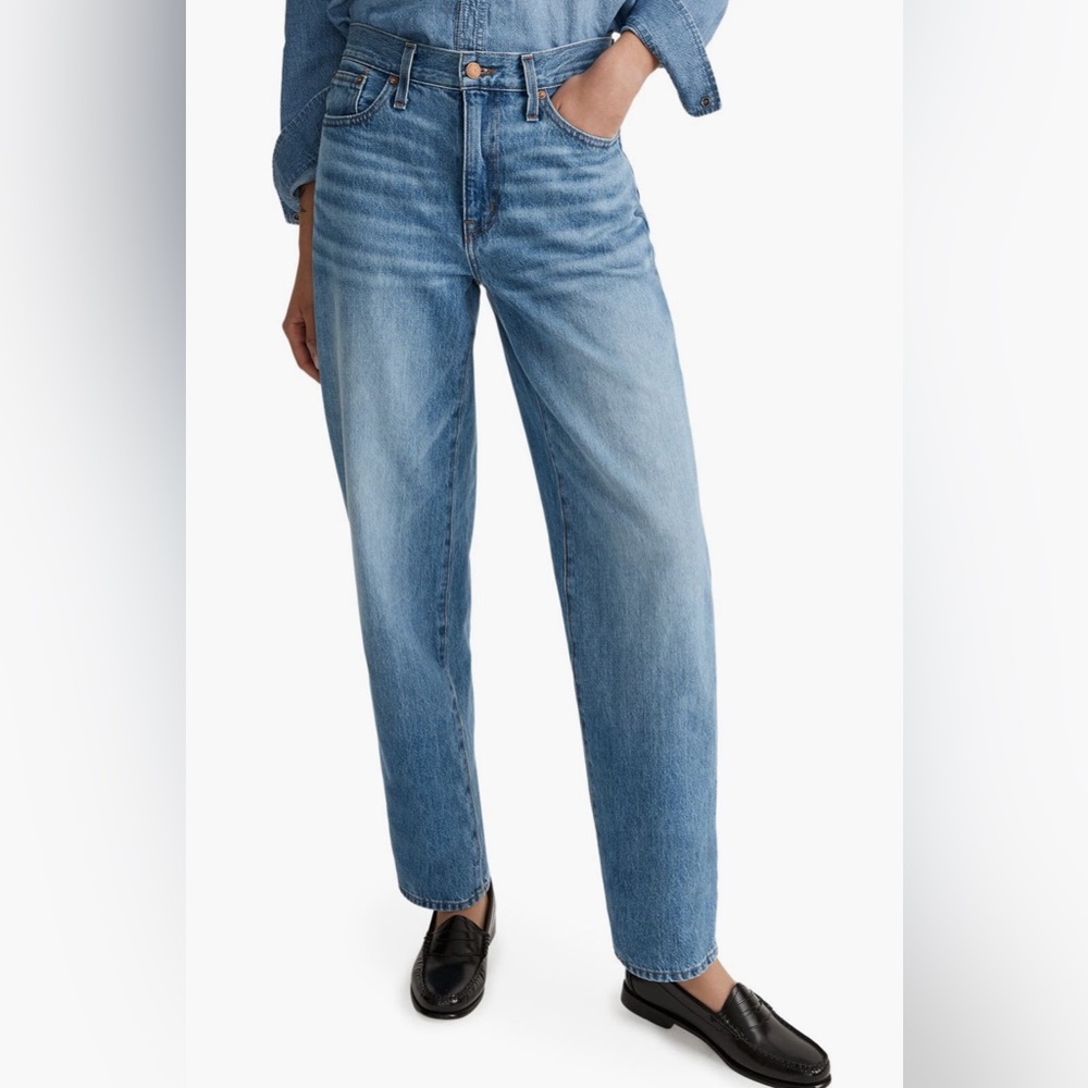 Madewell slouchy boy jeans